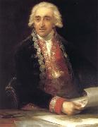 Francisco Goya Juan de Villanueva oil